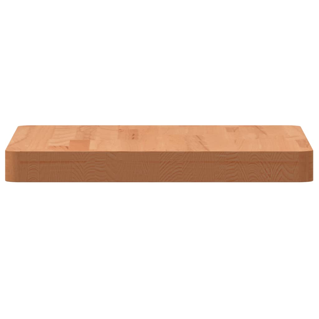 Tischplatte Ø30x1,5 cm Rund Massivholz Buche