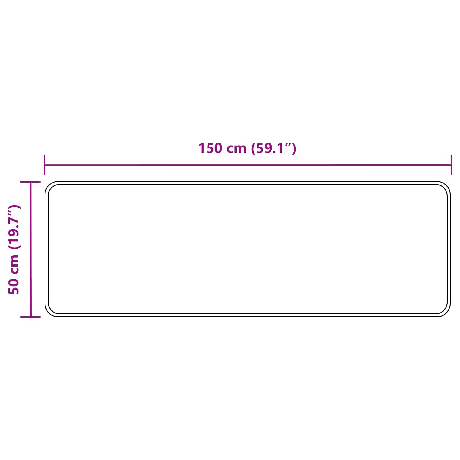 Teppich Waschbar Mehrfarbig 160x230 cm