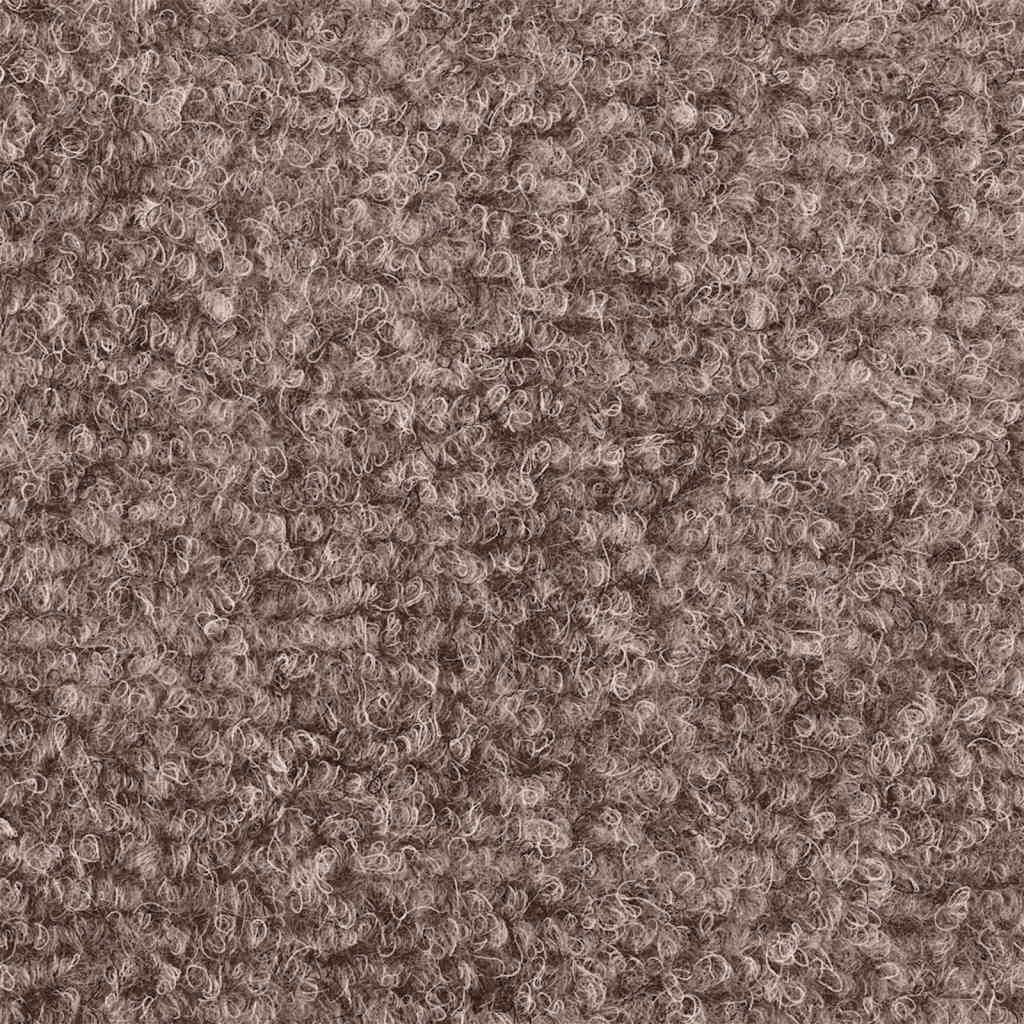 Stufenmatten Selbstklebend 15 Stk. 56x17x3 cm Hellbraun Halbrund