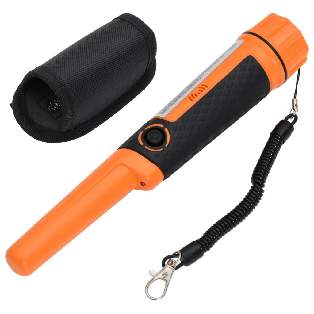 Metalldetektor-Pinpointer mit LCD-Display Schwarz und Gelb