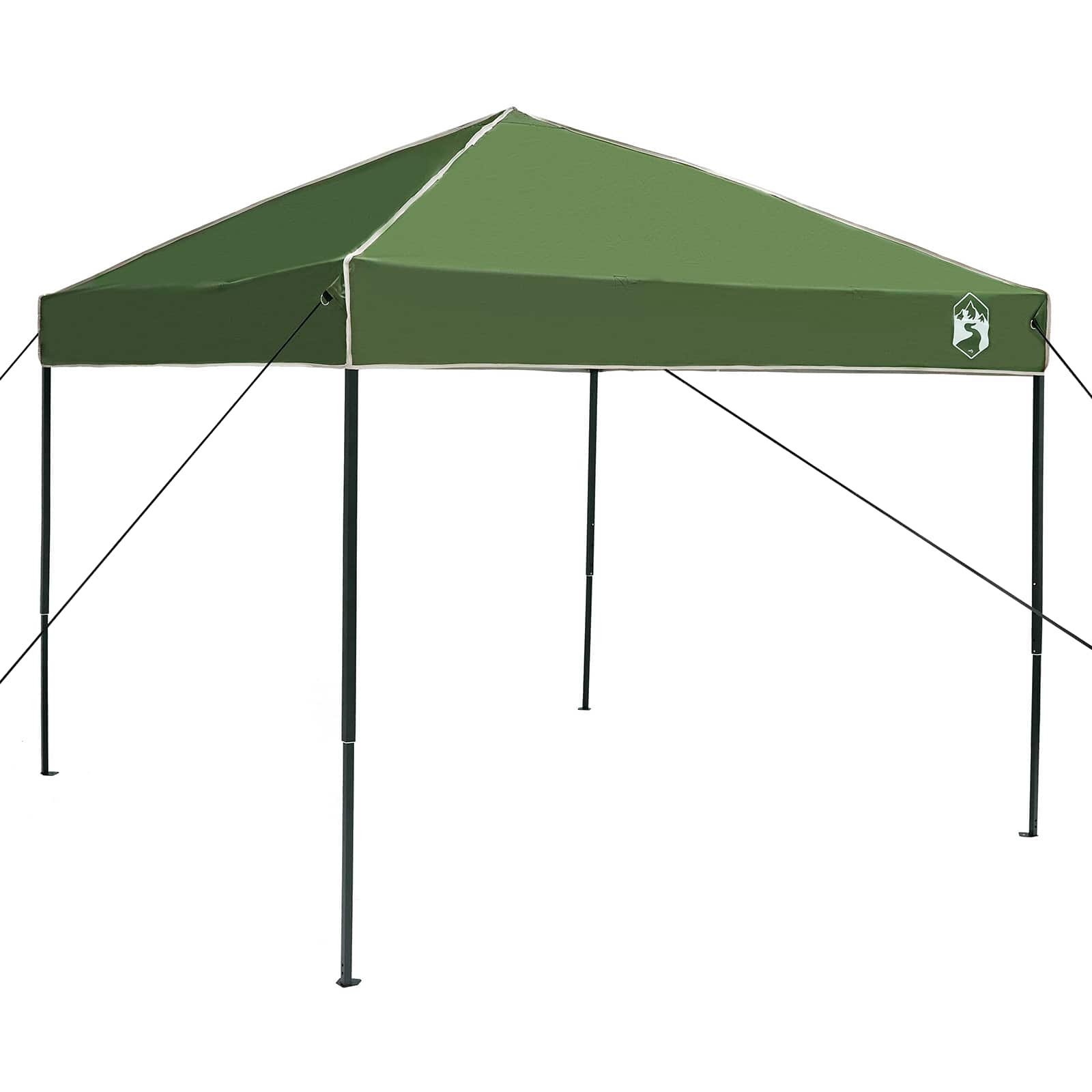 Camping-Zelt-Set mit Dach 2 pcs Blau Taffeta und Stoff
