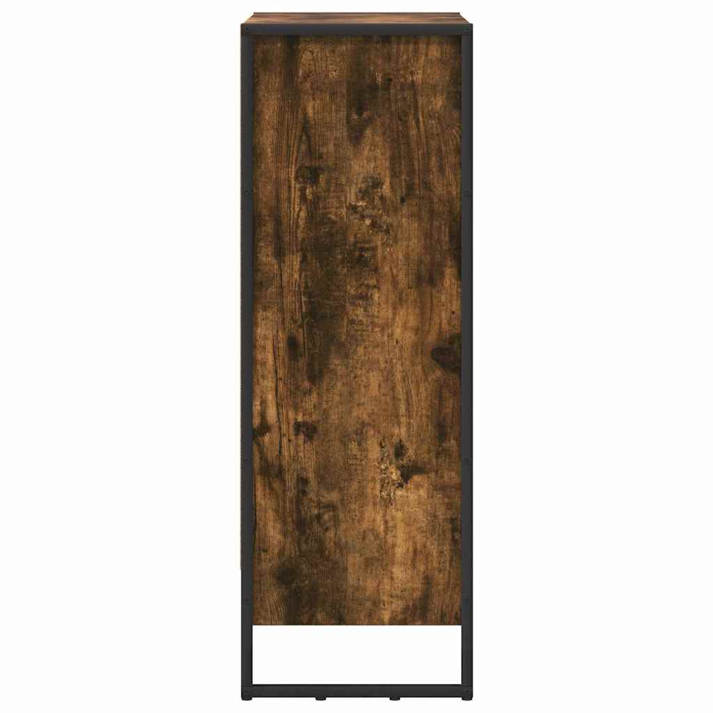 Bücherregal 2 pcs Schwarz Eichen-Optik 60 x 30 x 189,5 cm