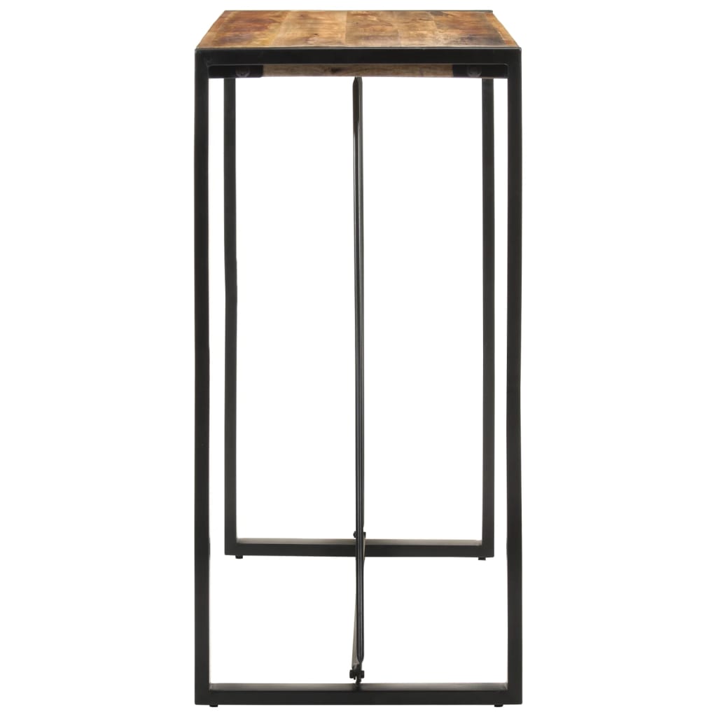 Bartisch 110 x 60 x 110 cm Massivholz Mango