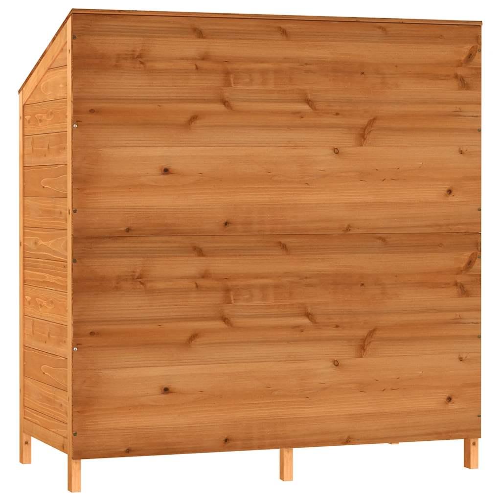 Geräteschuppen 55x52x174,5 cm Massivholz Tanne