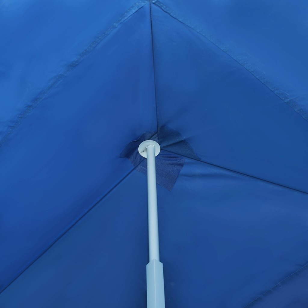 Faltzelt Partyzelt Pop-Up mit 8 Seitenwänden 870x291x315 cm Creme