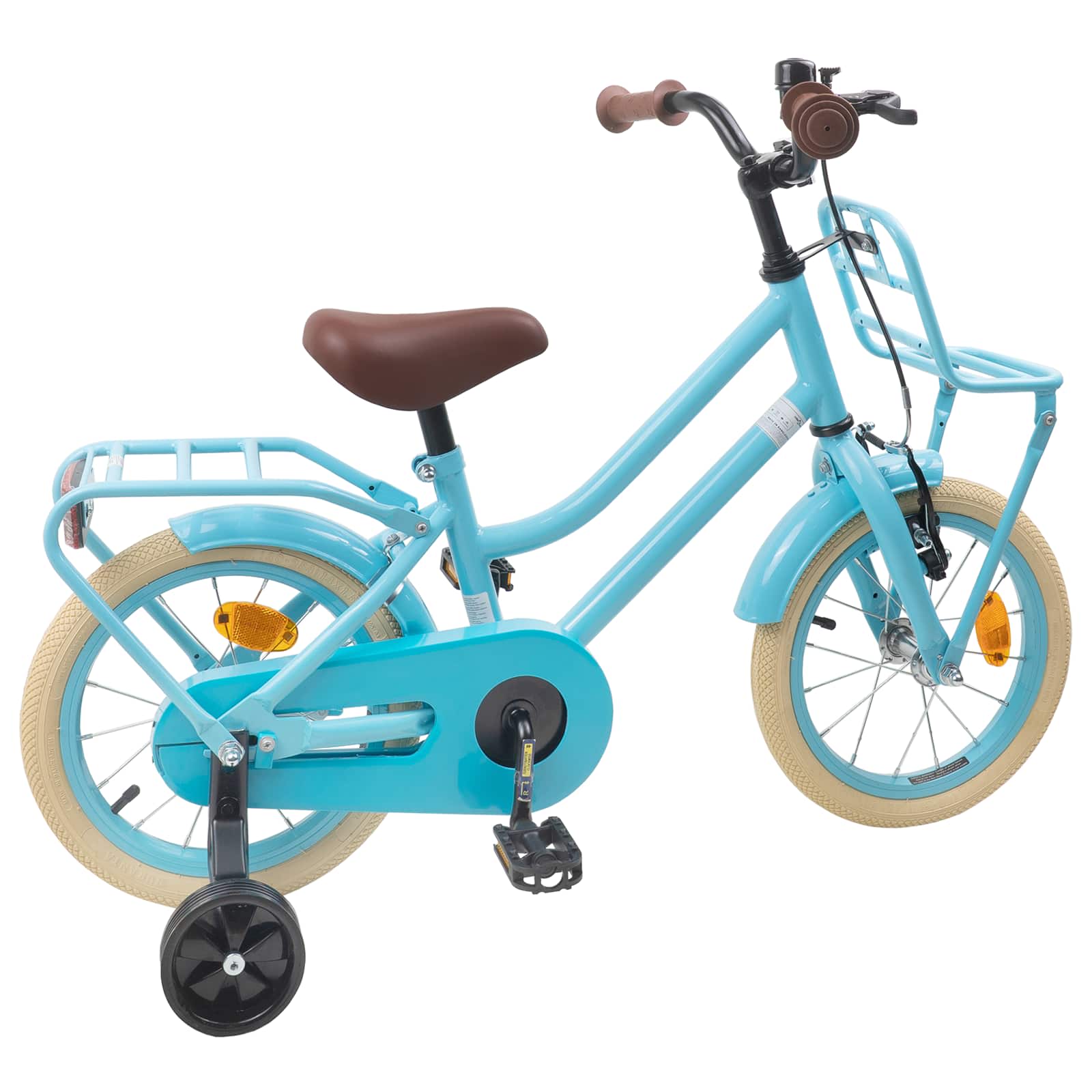 Kinderfahrrad 12 Zoll für 2-4 Jahre alt Hellrosa