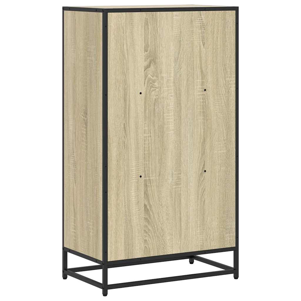 Bücherregal Schwarz 60x35x139 cm Holzwerkstoff