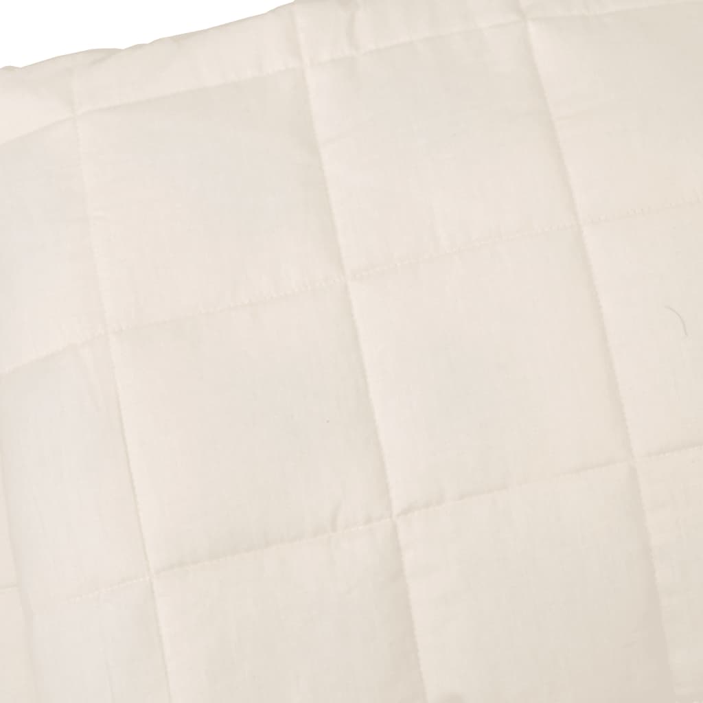 Gewichtsdecke Grau 122x183 cm 5 kg Stoff
