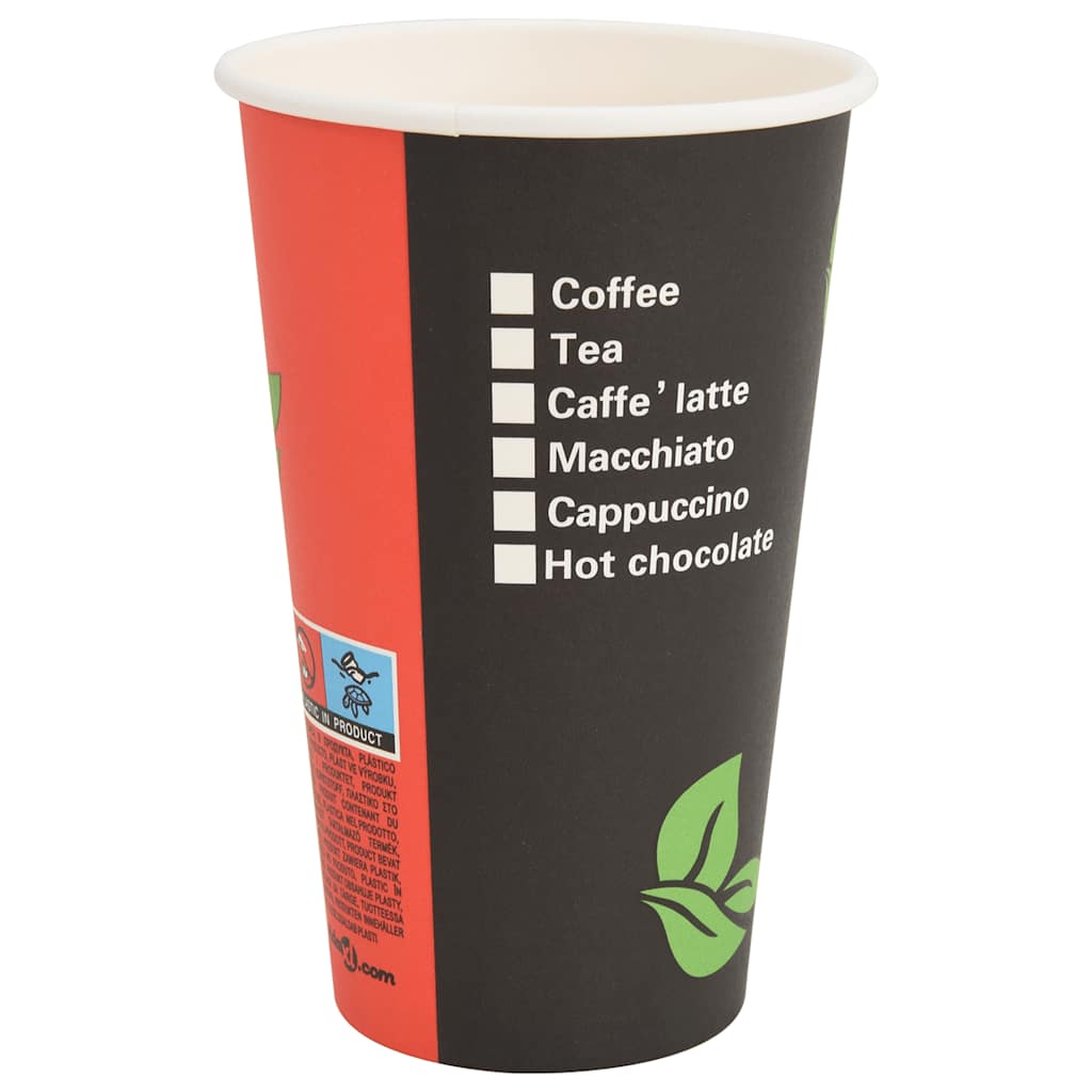 Pappbecher mit Deckeln 1000 Stk. 4oz 120ml