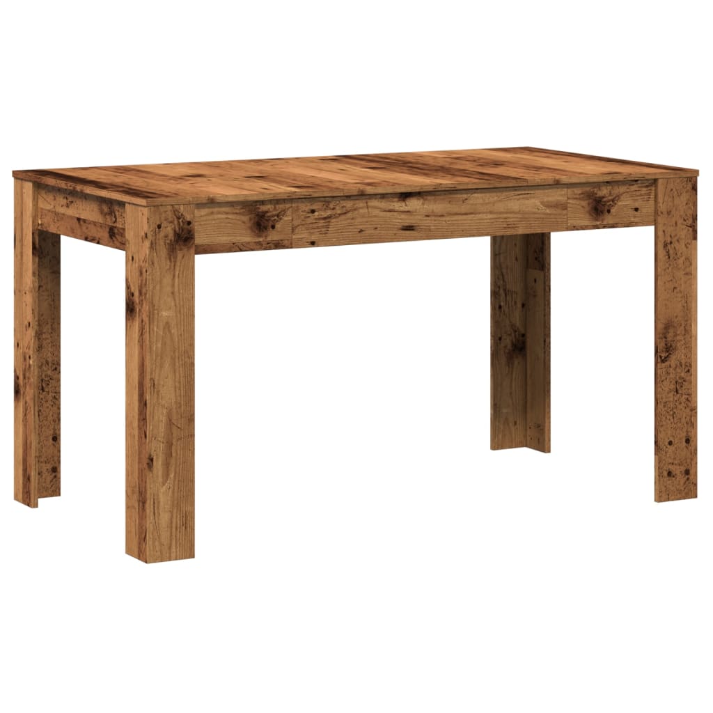 Esstisch Weiß 140x74,5x76 cm Holzwerkstoff
