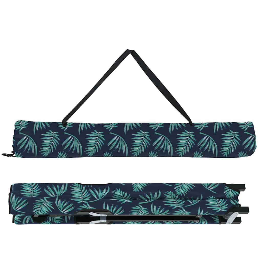 Klapp Schlafbett fürs Camping Blau 206 x 76 x 74 cm