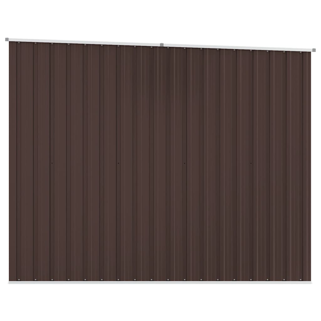 Gerätehaus Grün 195x198x159 cm Verzinkter Stahl
