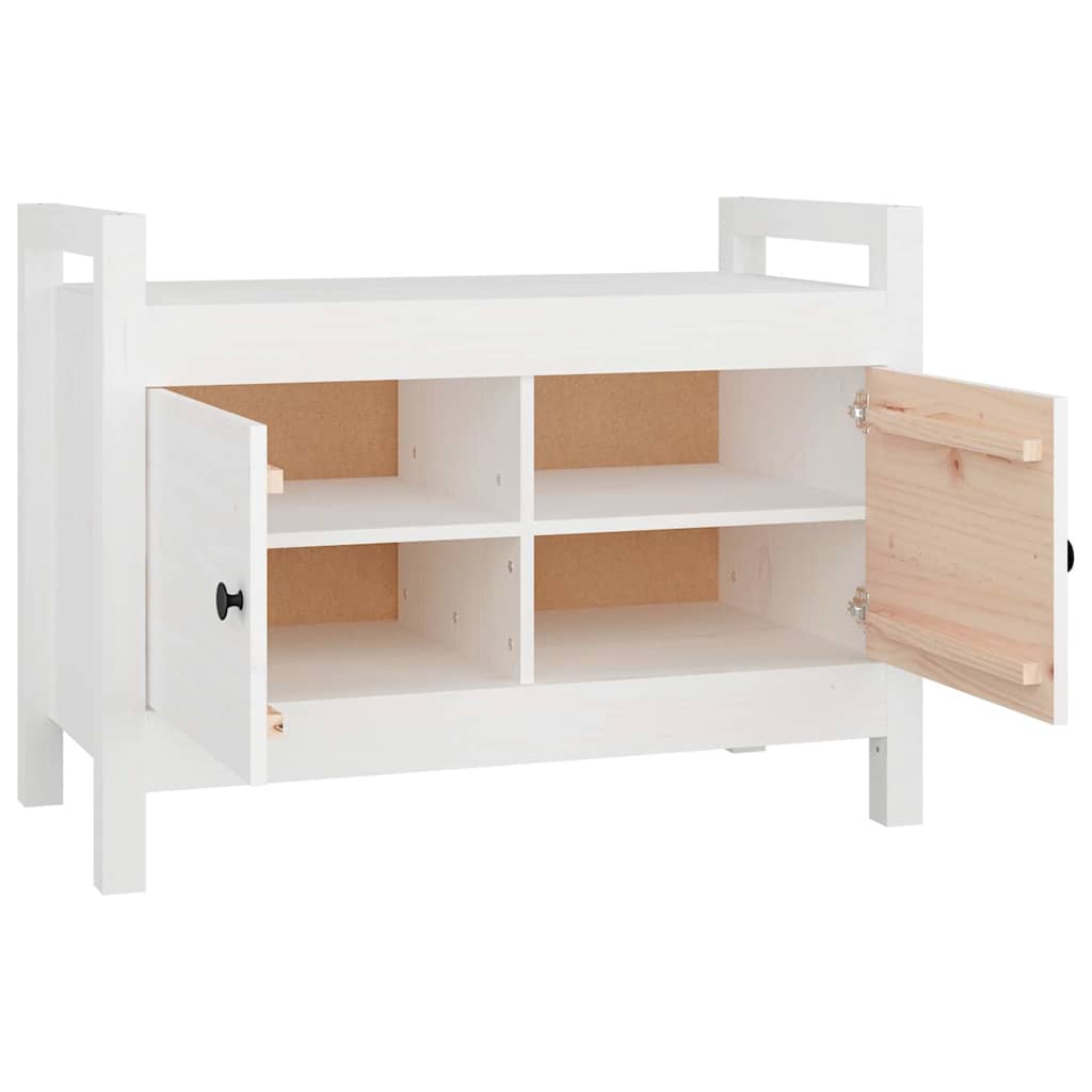 Flurbank 80x40x60 cm Massivholz Kiefer