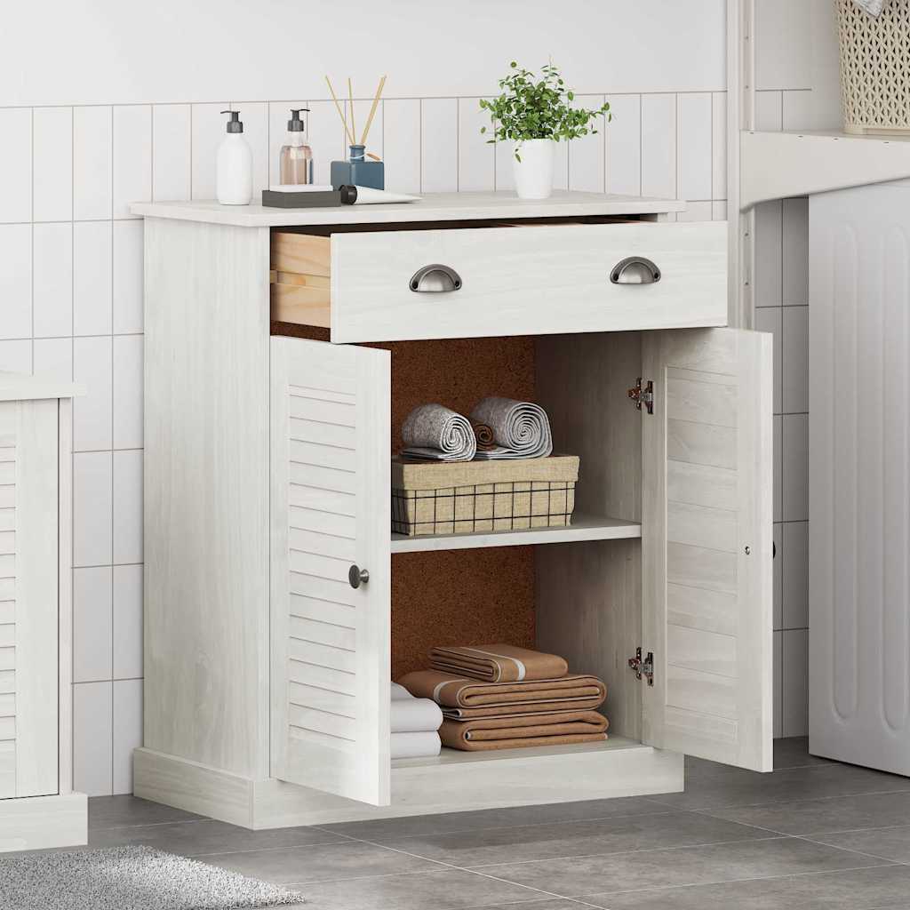Badezimmerschrank VIGO Braun und Honigbraun 68 x 34 x 80 cm