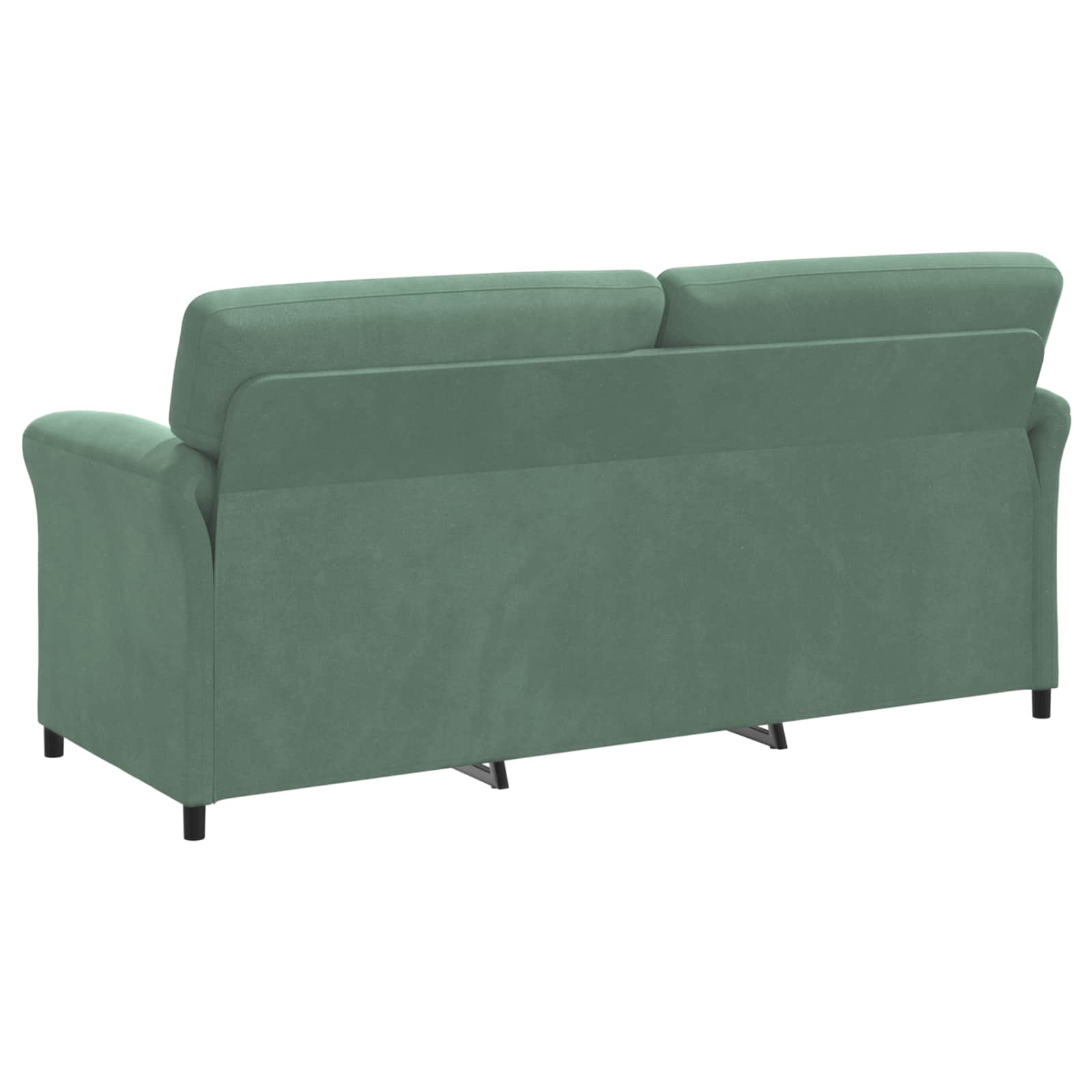 1-Sitzer Sofa Hellgrau 88 x 83 x 95 cm Samt