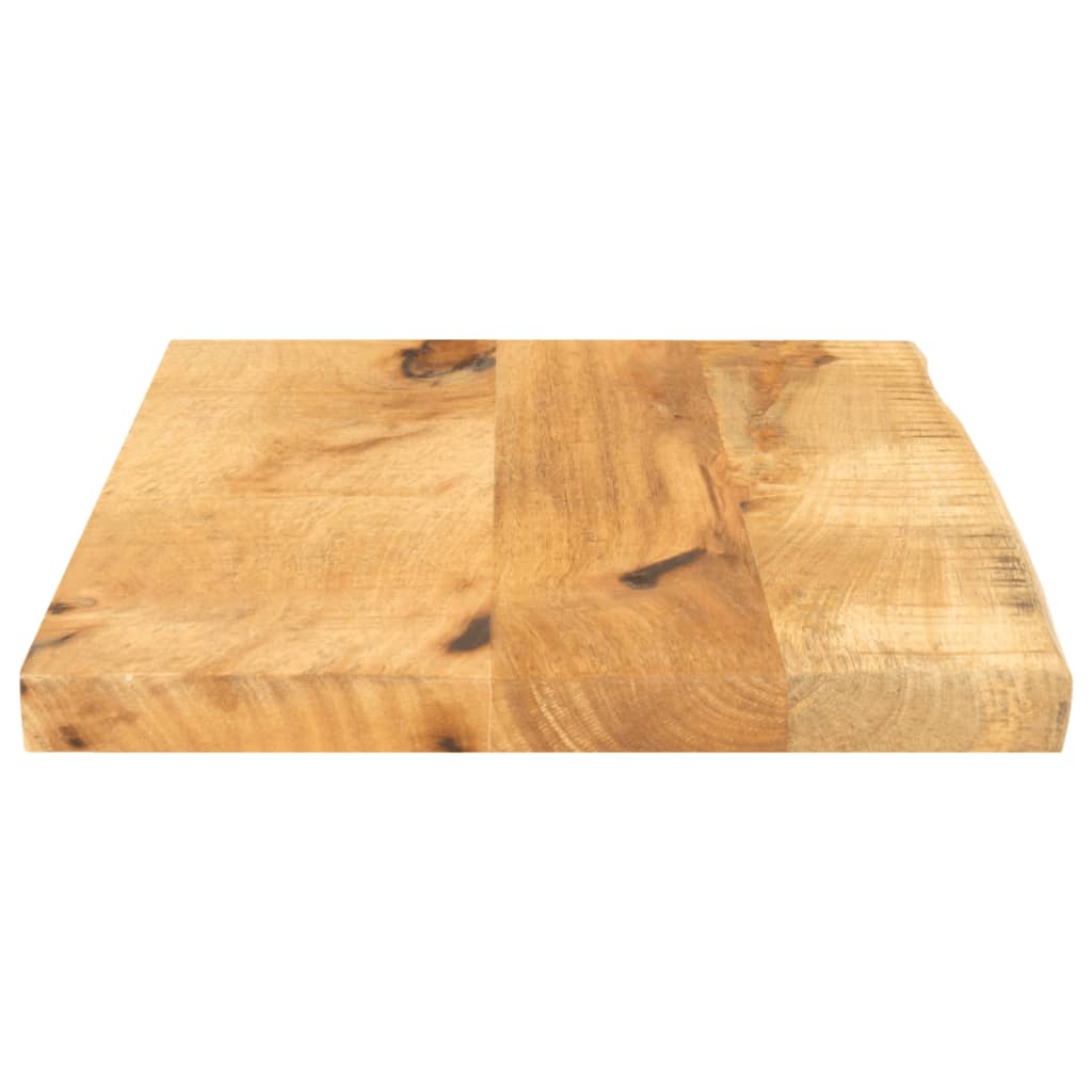 Wandregal 40x20x2,5 cm Rechteckig Massivholz Akazie Baumkante