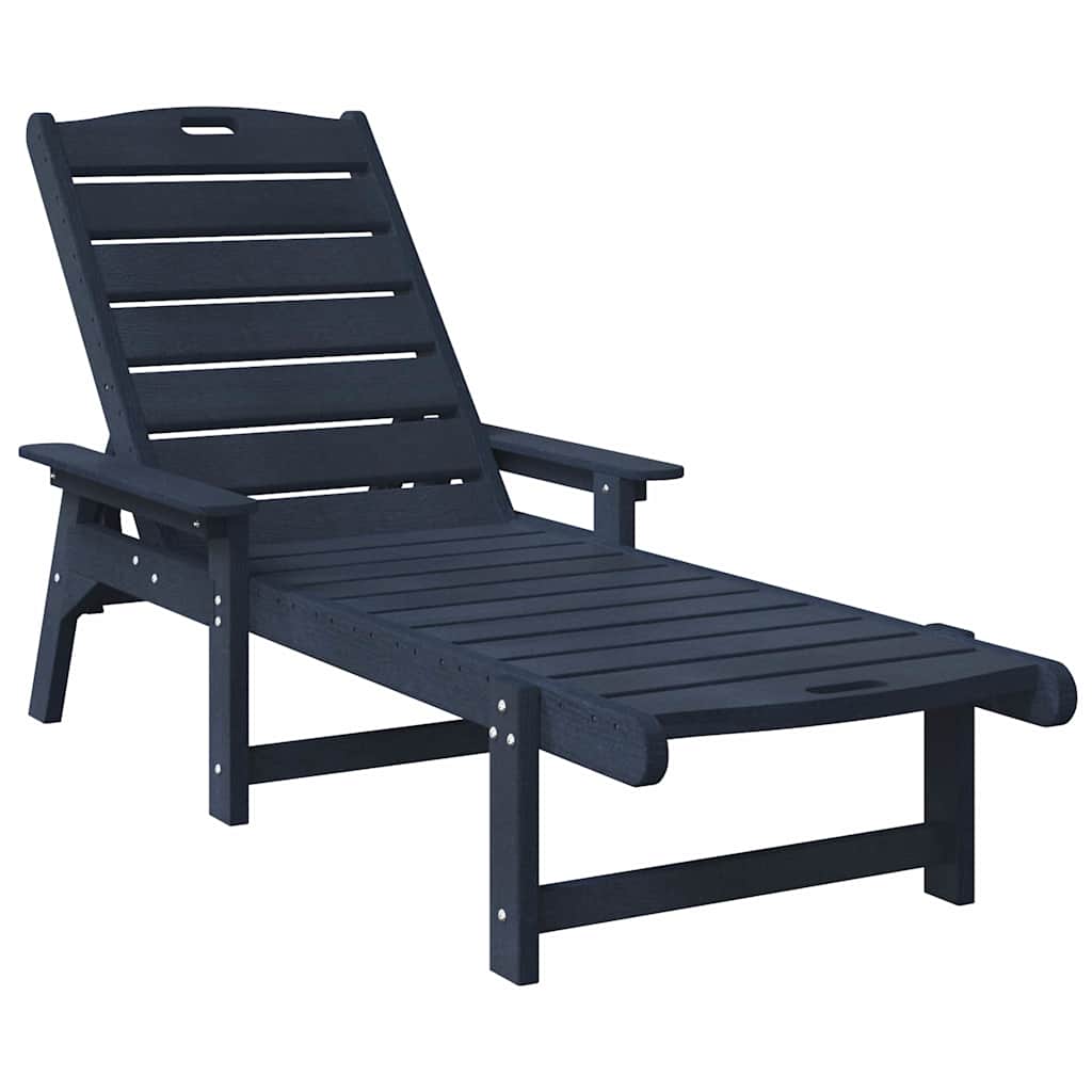 Sonnenliege 2 pcs Weiß 195,5 x 53 x 98,5 cm Polyethylen