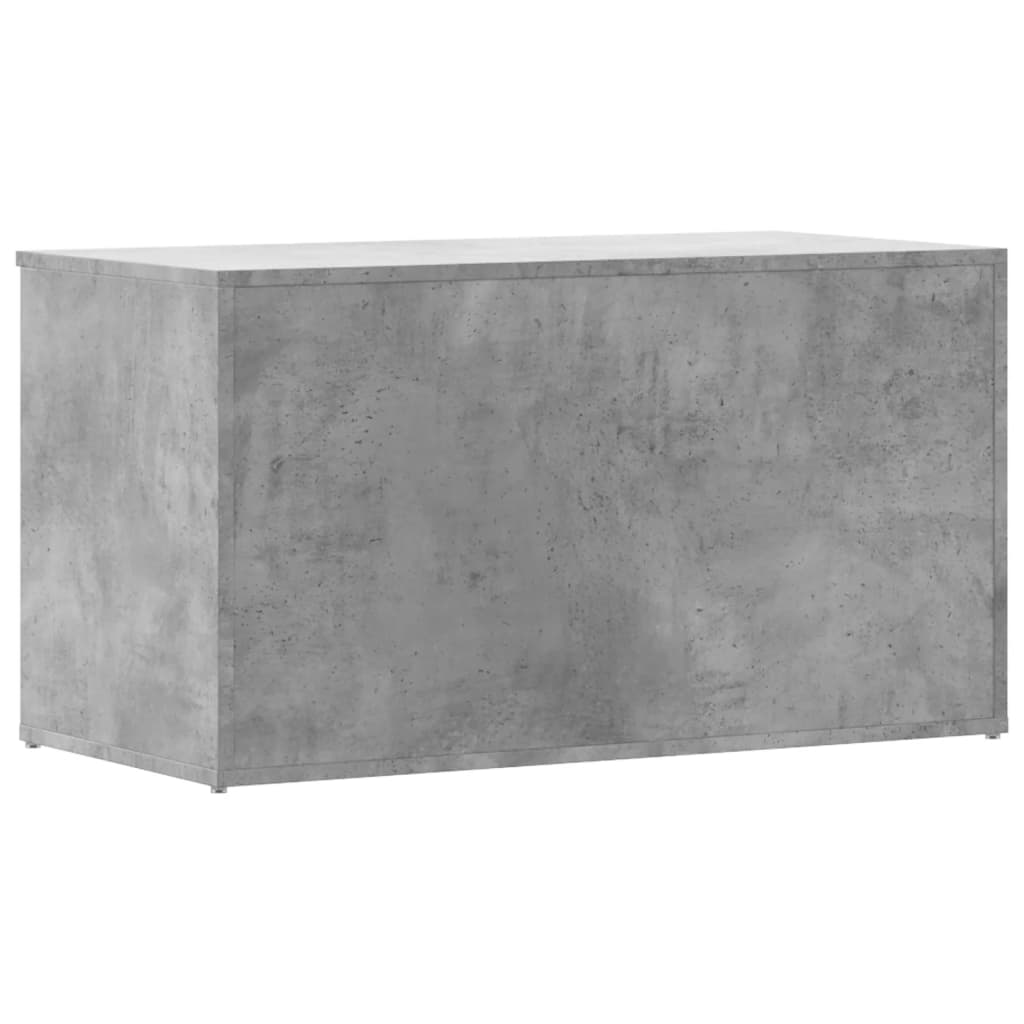 Aufbewahrungstruhe Weiß 84x42x46 cm Holzwerkstoff