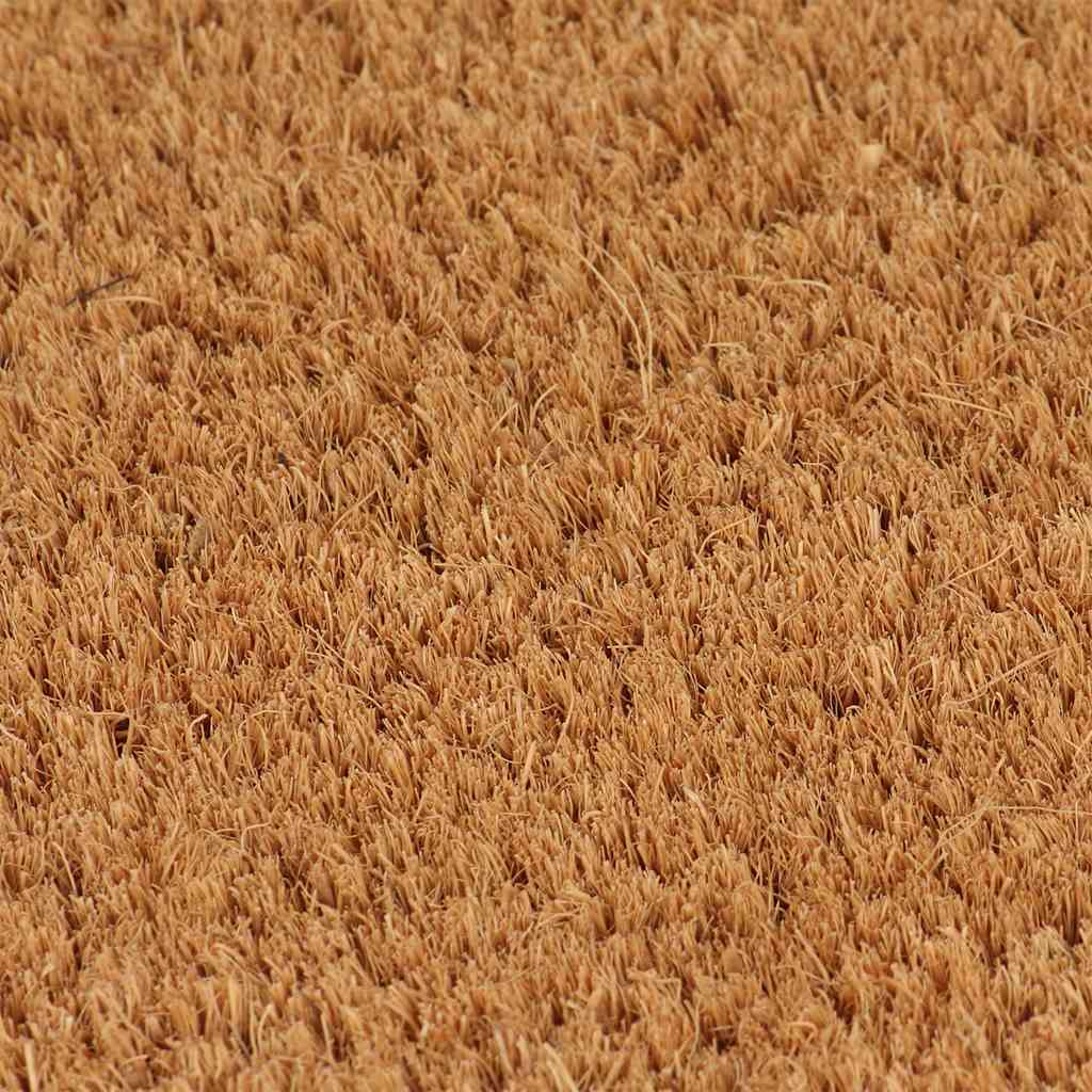Fußmatte Natur 80x100 cm Kokosfaser Getuftet