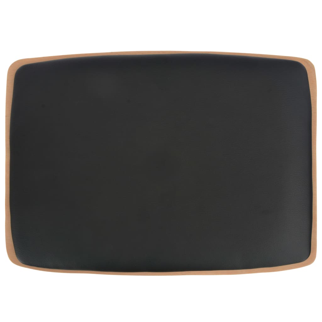 Barhocker 2 Stk. Schwarz Stahl