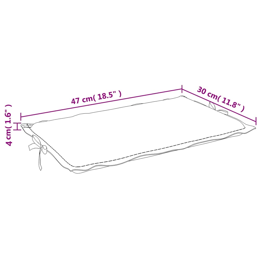Sonnenliegen-Auflage Grau 186x58x4 cm Oxford-Gewebe