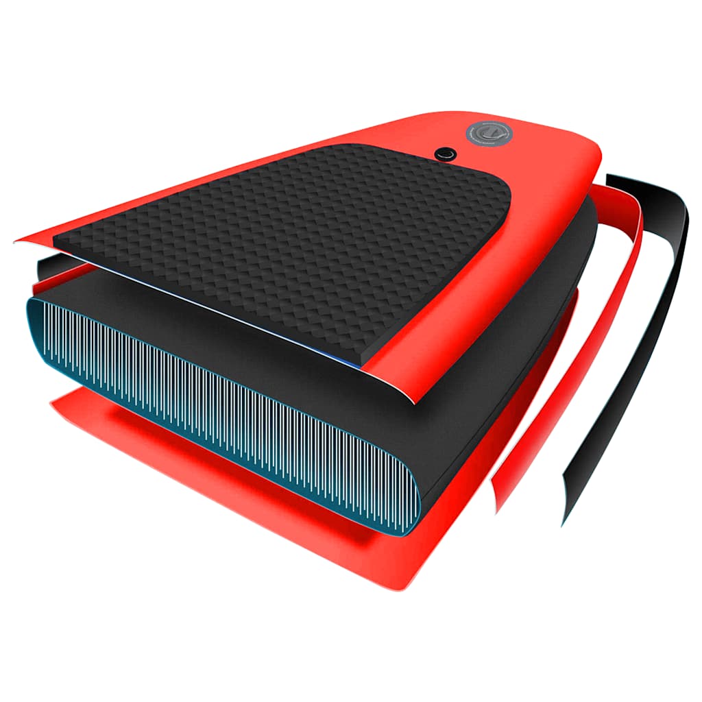 SUP-Board-Set Aufblasbar Blau 300x76x10 cm