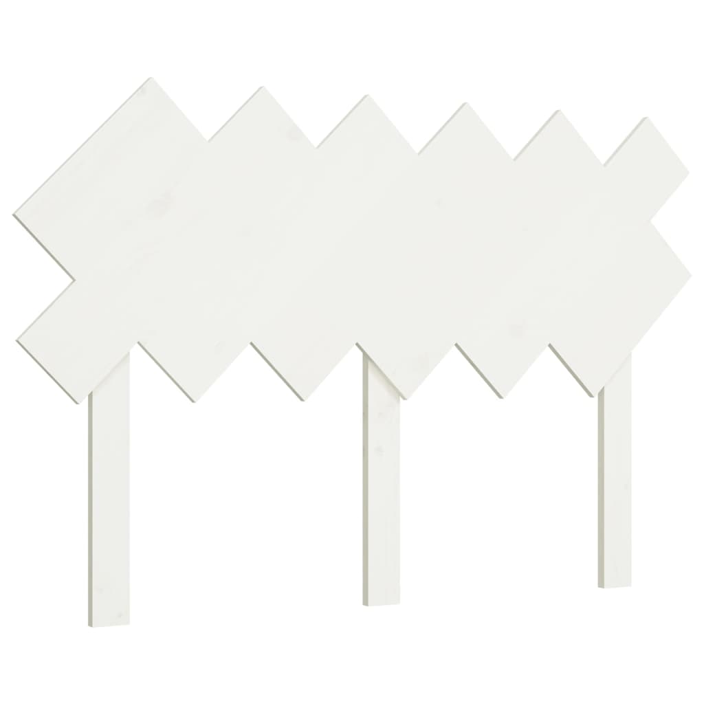 Kopfteil Grau 72,5x3x81 cm Massivholz Kiefer