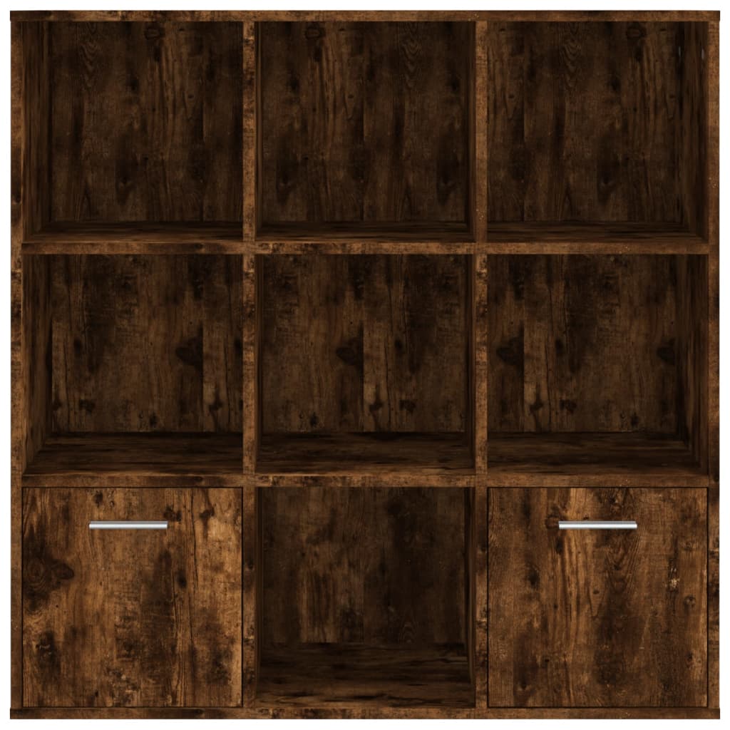 Bücherregal Weiß 98x30x98 cm Holzwerkstoff