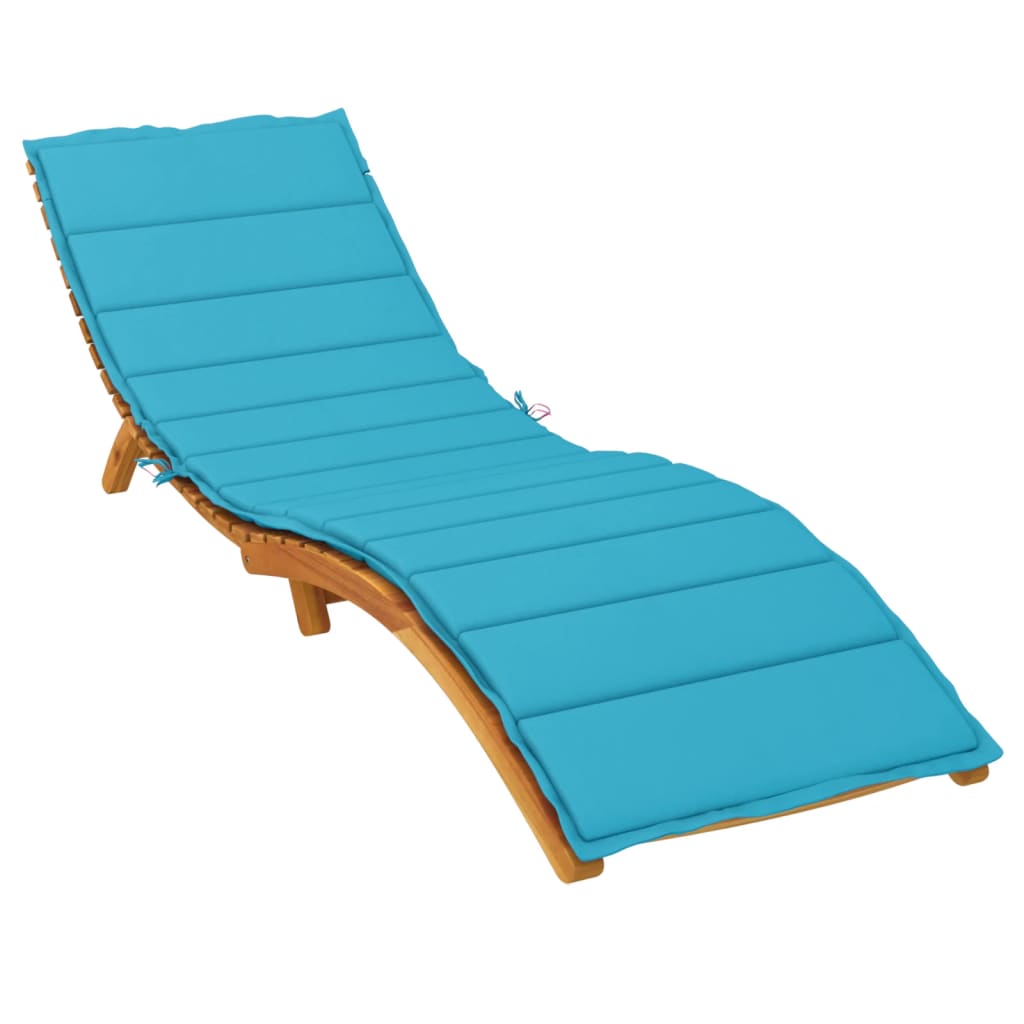 Liege-Kissen Blatt Blattmuster 200 x 70 x 3 cm Oxford-Stoff