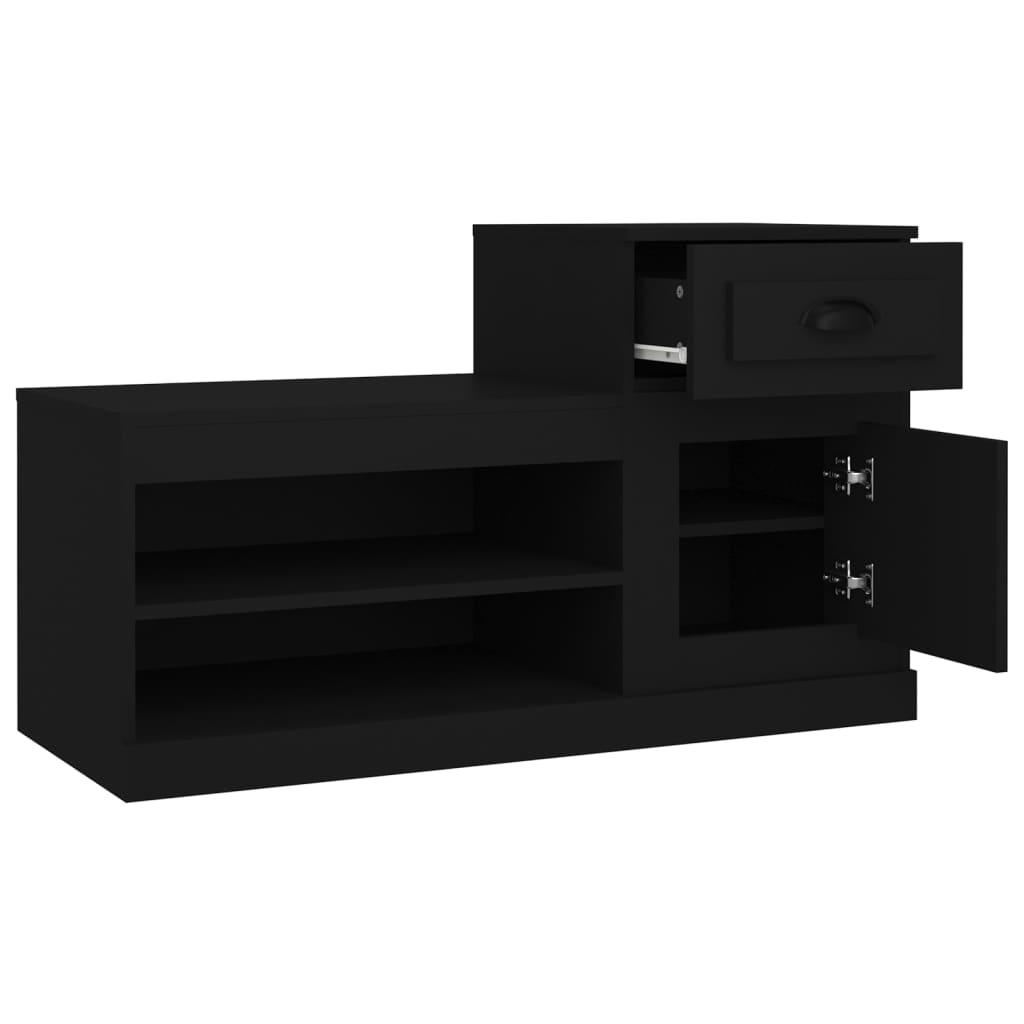 Schuhschrank Weiß 100x42x60 cm Holzwerkstoff