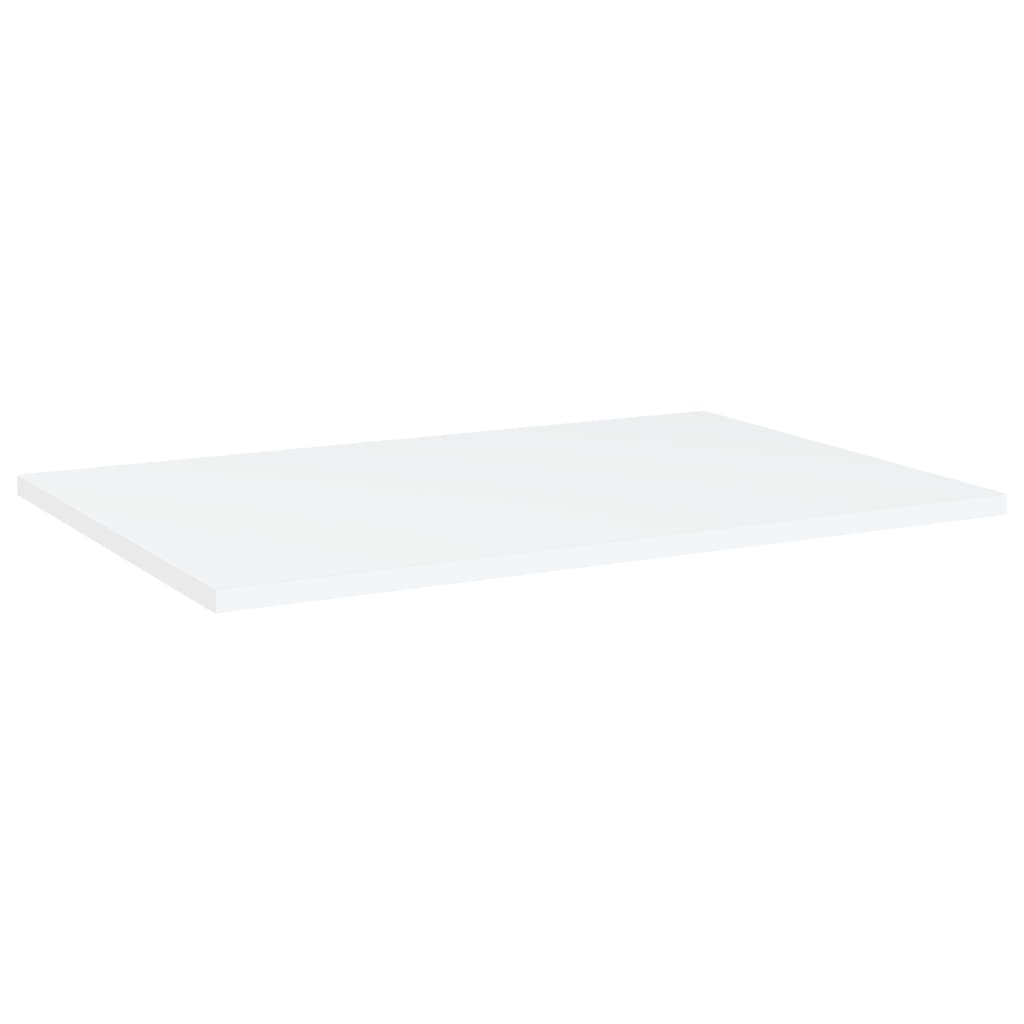 Bücherregal-Bretter 4 Stk. Weiß 40x10x1,5 cm Holzwerkstoff