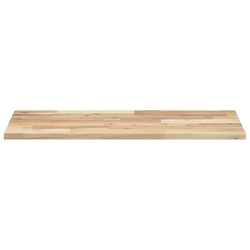 Tischplatte 40x20x2 cm Rechteckig Massivholz Akazie