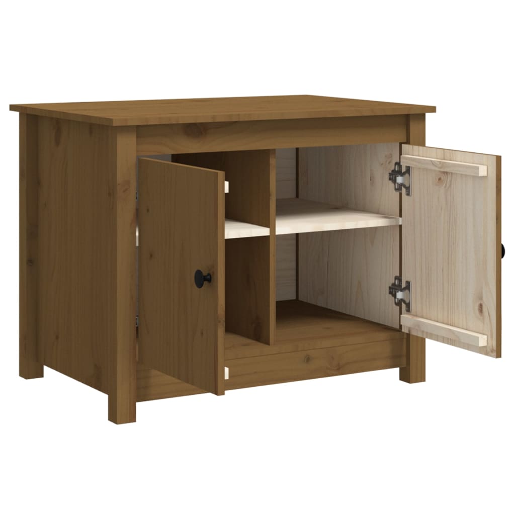 Couchtisch 71x49x55 cm Massivholz Kiefer