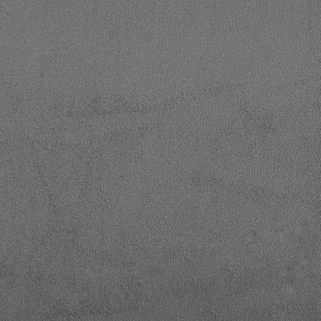 Fußhocker Taupe 60x50x41 cm Mikrofasergewebe