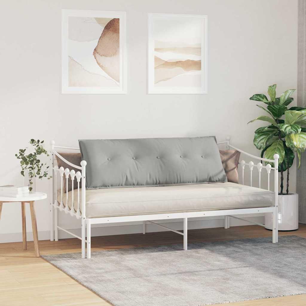 Rückenkissen Taupe 50 x 45 cm Mikrofaserstoff