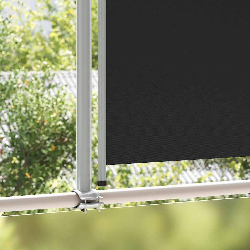 Seitenmarkise 60 x 300 cm 100% Polyester Eisen Stahl