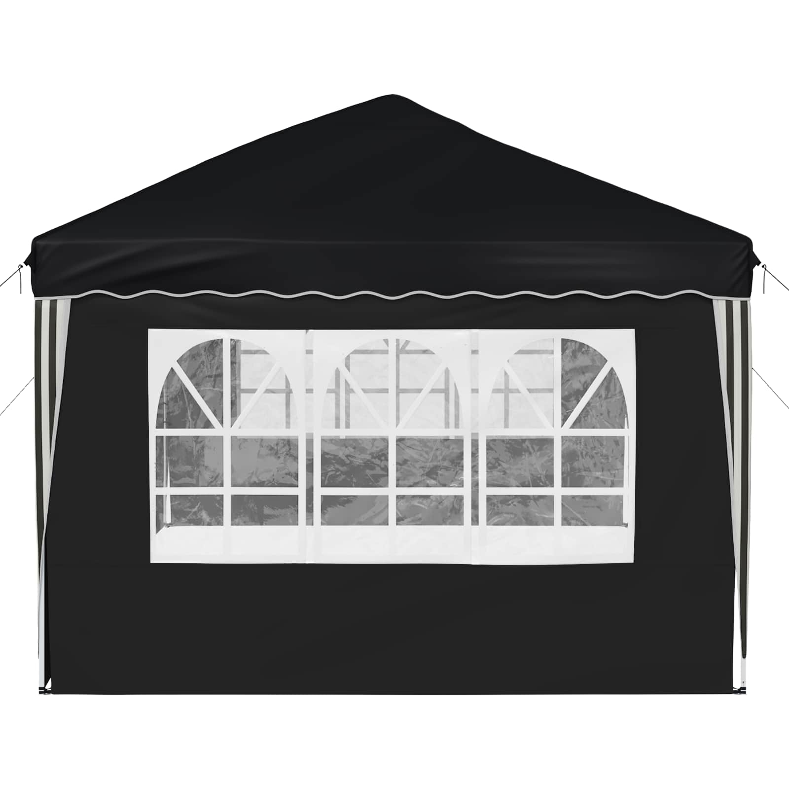 Pop-up Partyzelt 575 x 290 x 245 cm Creme
