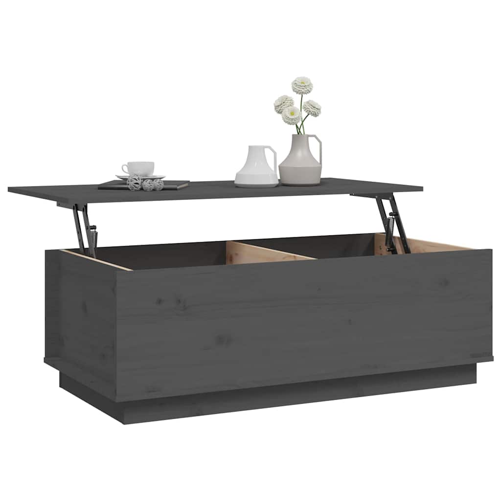 Couchtisch 100x50x35 cm Massivholz Kiefer