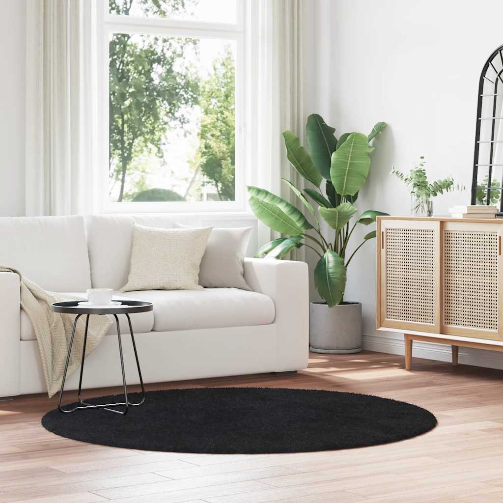 Teppich Shaggy Hochflor NAVARRA Beige 60x100 cm Polyester