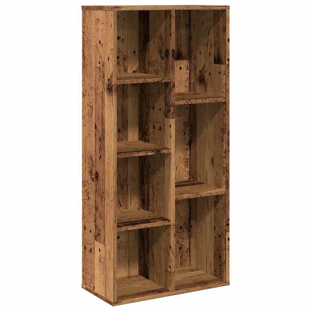 Bücherregal Weiß 50×25×106 cm Holzwerkstoff
