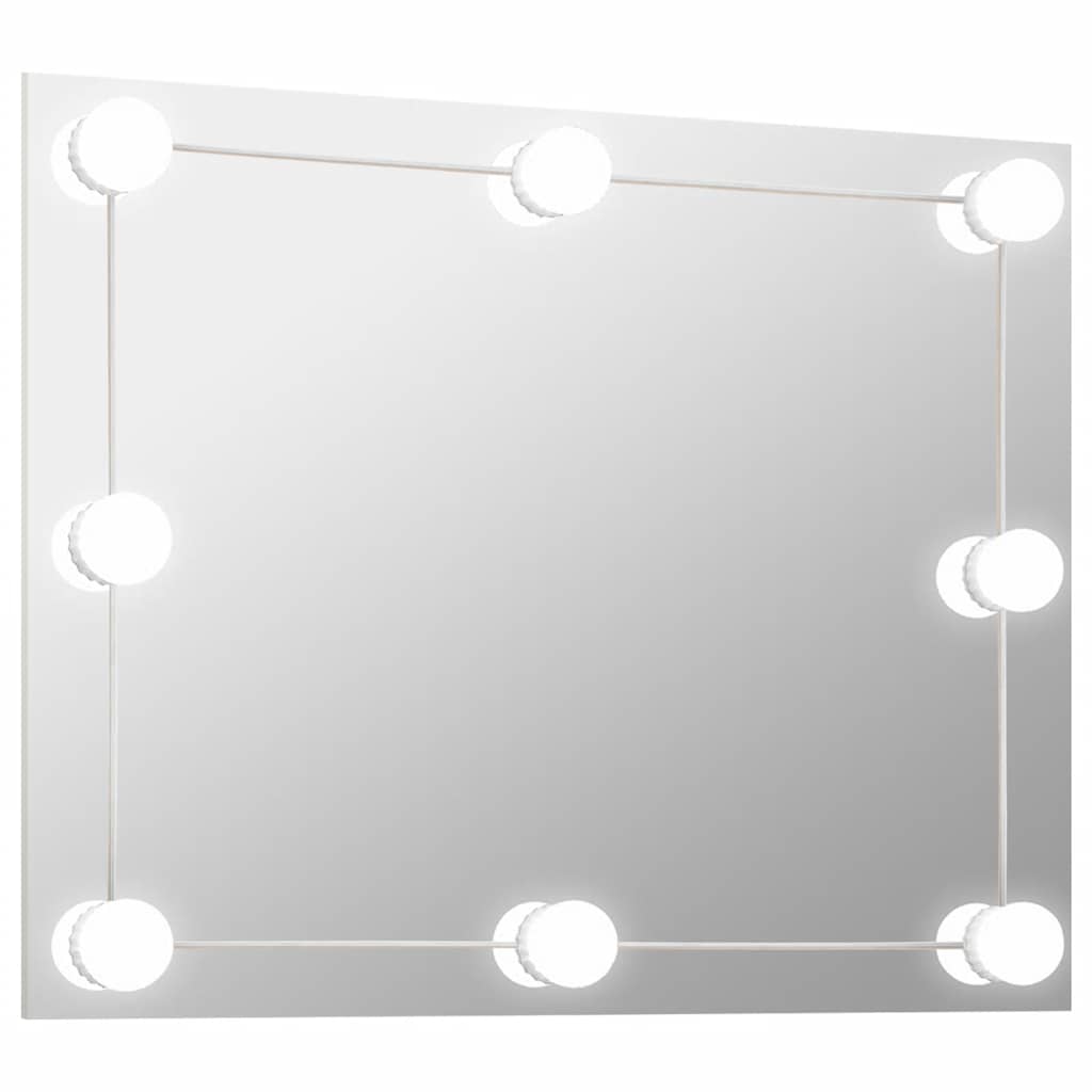 Wandspiegel 40 x 40 cm Quadratisch Glas