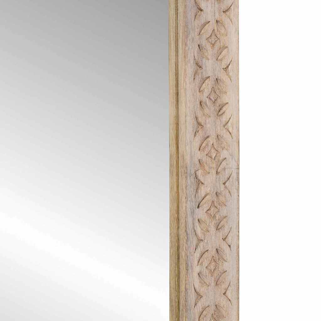 Wandspiegel Rechtwinklig 70 x 50 cm Ingenieurholz und Glas