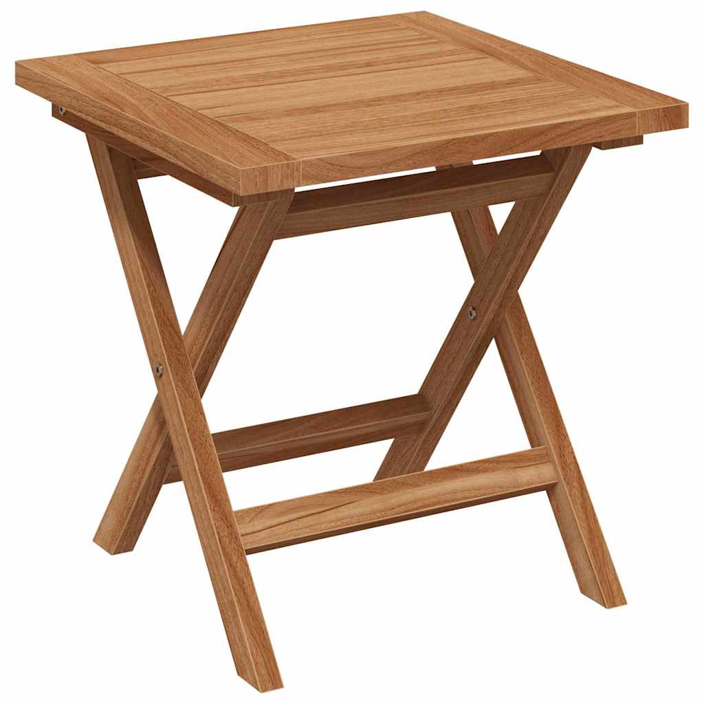 Sonnenliege Massives Teakholz Braun
