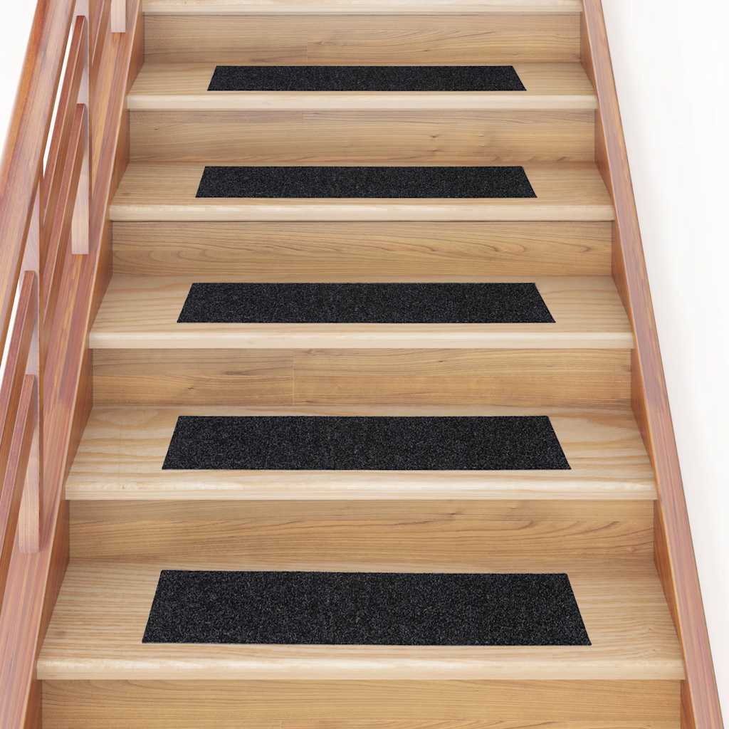 Stufenmatten Selbstklebend 15 Stk. 60x25 cm Hellbraun Rechteckig