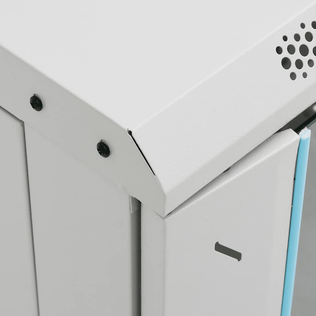 15HE Netzwerkschrank mit Schwenkfüßen 19" IP20 60x45x86 cm