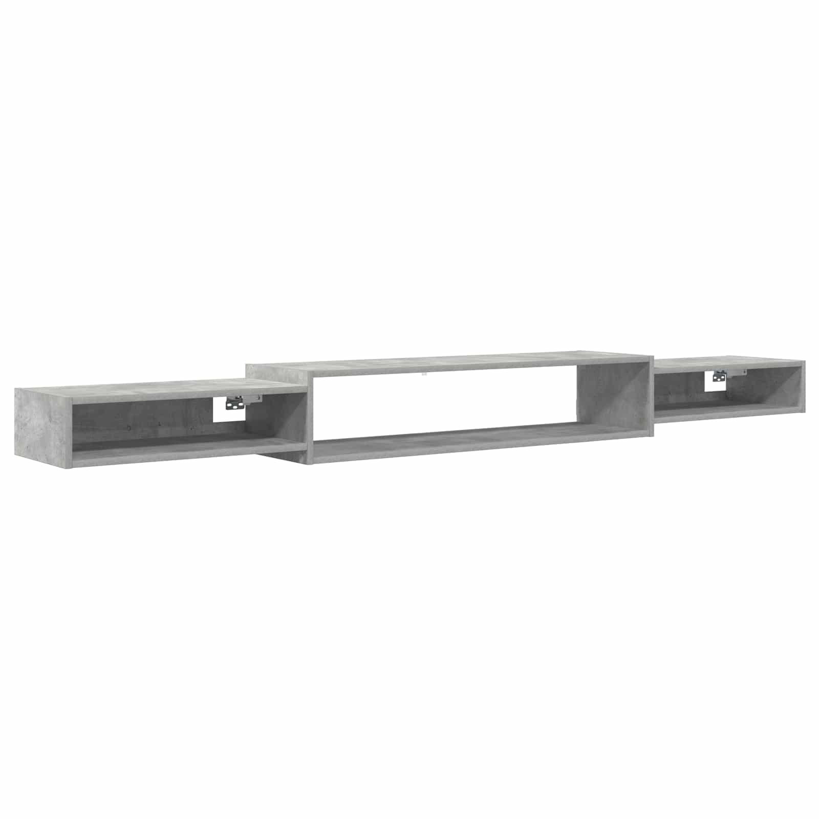 Wandmontierter TV-Schrank Wandhalterung Weiß 140 x 28 x 21 cm