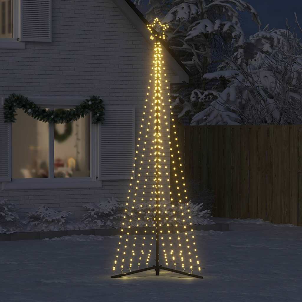LED Weihnachtsbaum 339 LEDs Warmweiß 187 cm