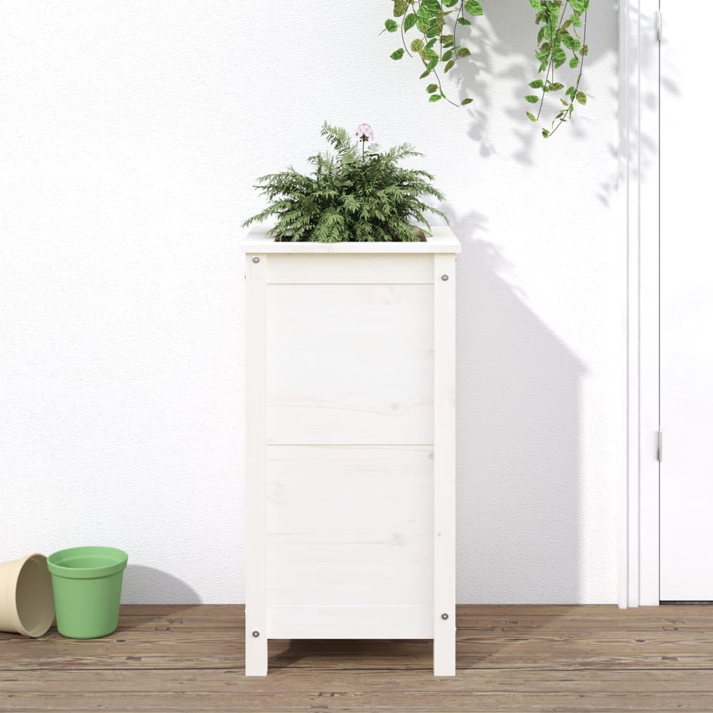 Garten-Pflanzgefäß Wachsbraun 40 x 40 x 39 cm
