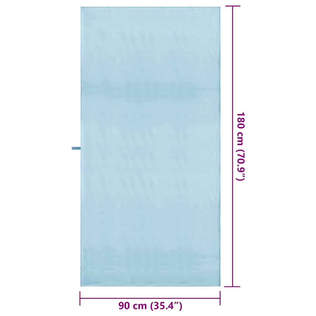Sporthandtücher 2 pcs Schwarz 50 x 30 cm Polyester und Polyamid