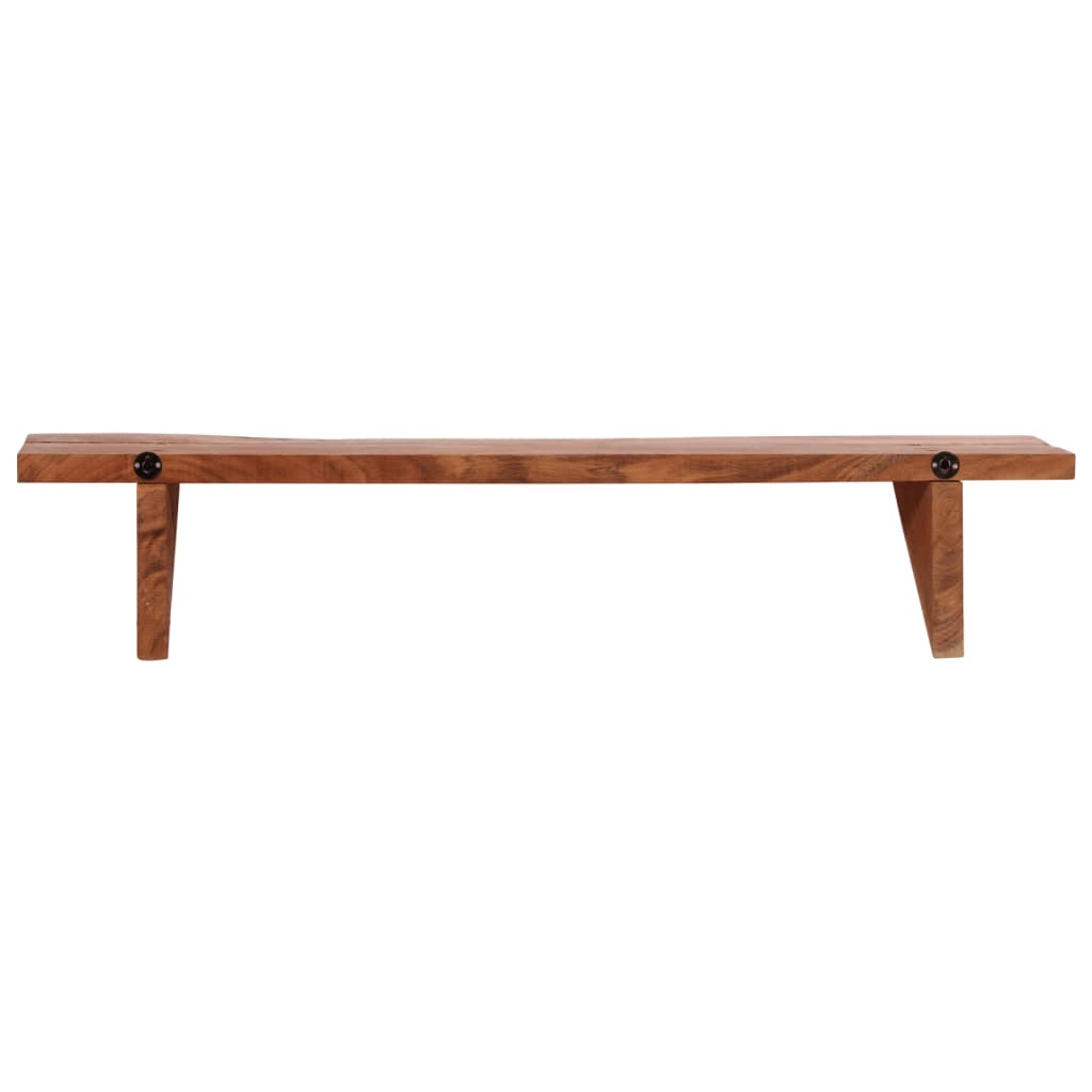 Wandregale 2 Stk. 110x20x18 cm Massivholz Akazie